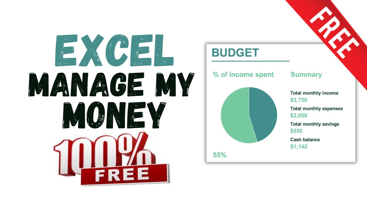 [Template] Excel Manage My Money – Free Download